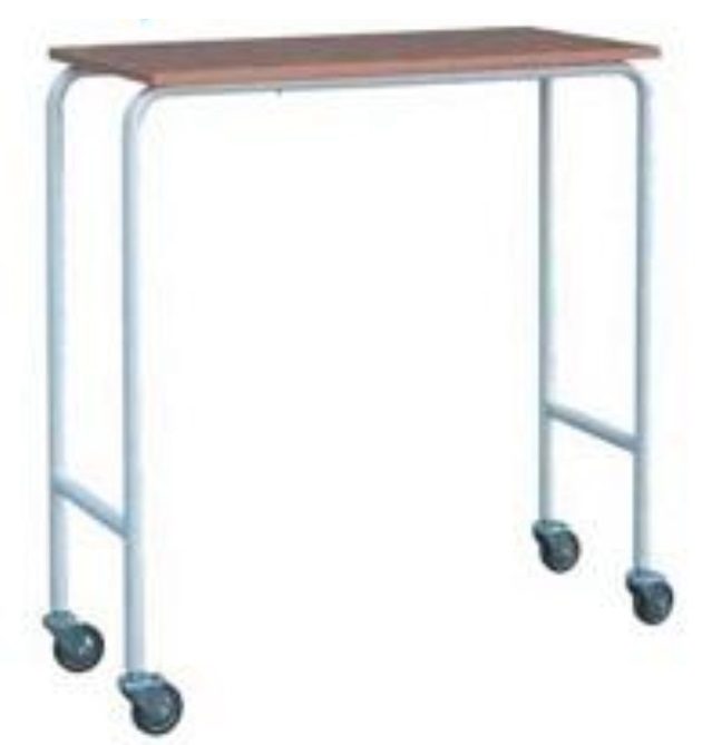 controller/assets/products_upload/Over Bed Table Fix Height, Model No.: KI- SS- 156