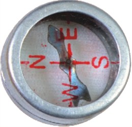  Compass Transparent, Model No.: KI- CP-002